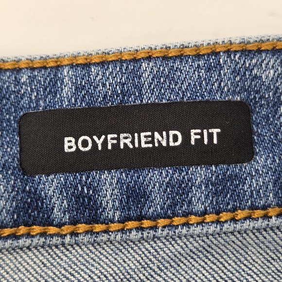 Judy Blue Mid Rise Rigid Magic Release Hem Size 7/28 Boyfriend Denim Jeans 88818 - Picture 8 of 10